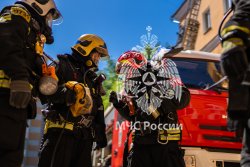 В Академии прошли тренировочные пожарно-тактические учения