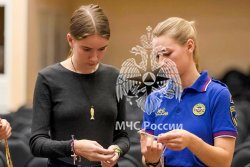 Cтуденты Академии провели профориентационное занятие для десятиклассников