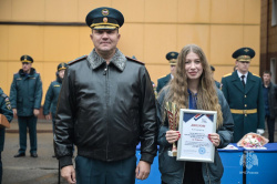 На плацу вуза состоялся общеакадемический развод