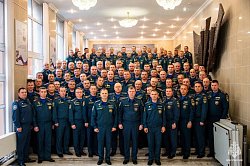 В МЧС России проходят Всероссийские сборы по организации тушения пожаров