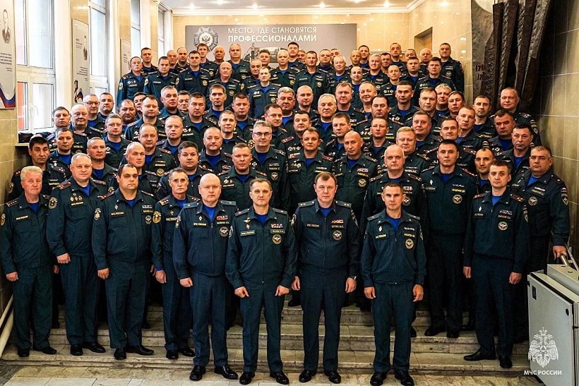В МЧС России проходят Всероссийские сборы по организации тушения пожаров