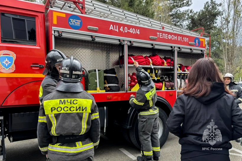 Курсанты Академии провели открытый урок в Краснодарском крае
