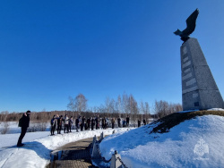 Поисковики Академии совершили лыжный поход по Бородинскому полю