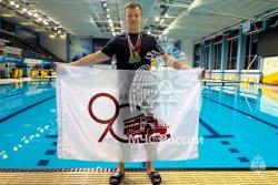 Сотрудник Академии стал серебряным призером XXX Кубка России по плаванию в категории «Мастерс»