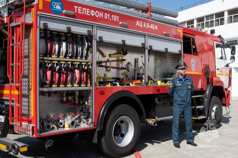 Личный состав Академии продолжает проводить открытые уроки во Всероссийском детском центре "Орленок"