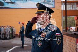 Личный состав Академии проводил поисковый отряд на весеннюю Вахту Памяти