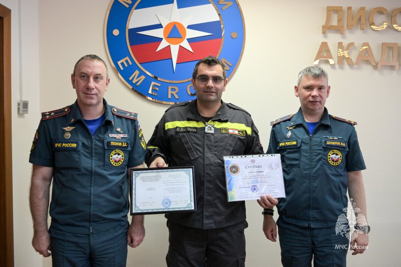 В Академии завершили обучение представители стран – членов Международной организации гражданской обороны (МОГО)