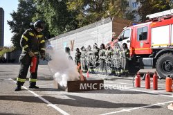 Академия приняла участие в штабной тренировке по гражданской обороне