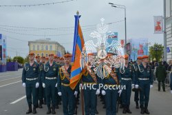 Парадные расчеты Академии приняли участие в Парадах Победы