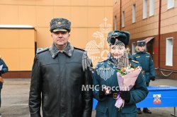 На плацу вуза состоялся общеакадемический развод