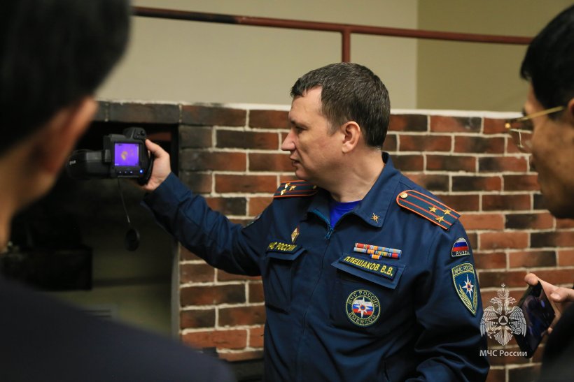 Академию посетила делегация КНДР