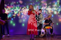 Сотрудники и курсанты Академии выступили в военном госпитале имени А.А. Вишневского