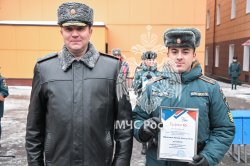 На плацу Академии состоялось построение переменного и постоянного состава