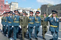 На Красной площади состоялся выпуск молодых специалистов