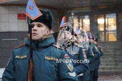 На плацу Академии состоялось построение переменного и постоянного состава