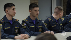 Курсанты Академии прибыли в Университет гражданской защиты МЧС Беларуси