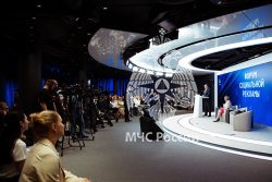 Студенты и курсанты Академии приняли участие в Форуме социальной рекламы МЧС России  