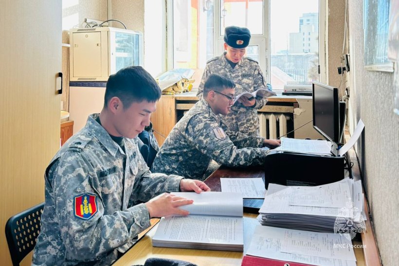 Курсанты Академии проходят производственную практику в подразделениях чрезвычайных ведомств Абхазии, Казахстана и Монголии