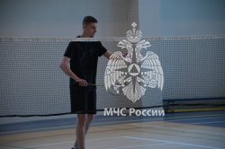 В  Академии состоялись V соревнования по бадминтону