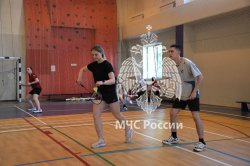 В Академии состоялись соревнования по бадминтону