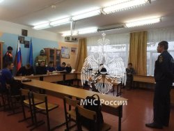 Продолжается предпрофильная подготовка кадет Веселёвской средней общеобразовательной школы