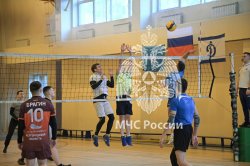 В Академии в рамках Спартакиады завершились соревнования по волейболу, приуроченные к 90-летию вуза