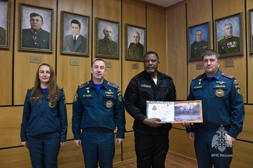 В Академии ГПС МЧС России завершился учебный курс для представителей стран-членов МОГО