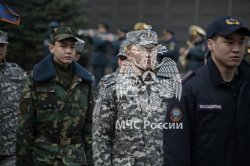 На плацу вуза состоялся общеакадемический развод