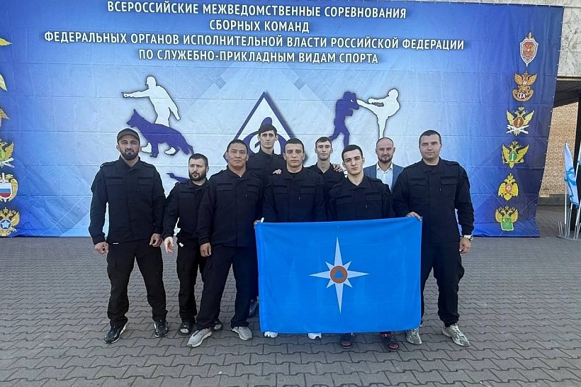 Курсант Академии впервые представил ведомство на пьедестале межведомственных соревнований по служебным единоборствам