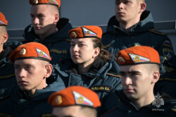 Личный состав Академии принял активное участие в совместном демонстрационном учении МЧС России и Беларуси