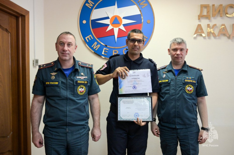 В Академии завершили обучение представители стран – членов Международной организации гражданской обороны (МОГО)