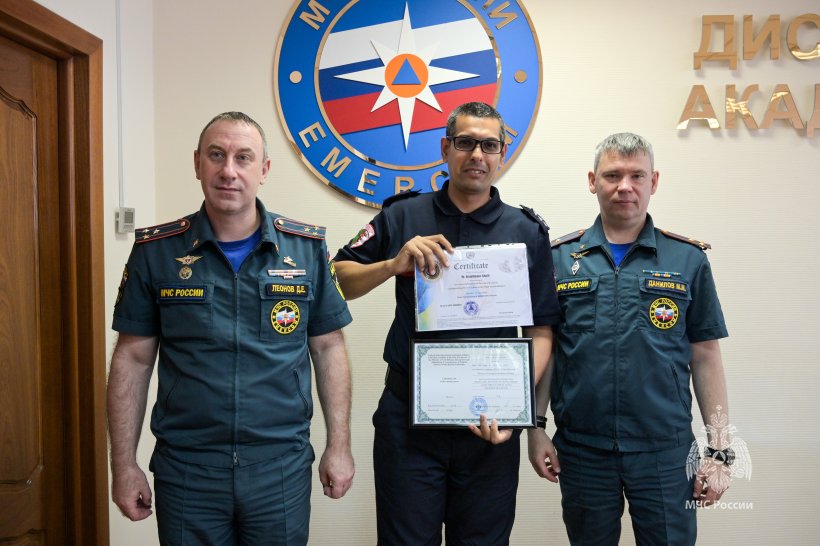 В Академии завершили обучение представители стран – членов Международной организации гражданской обороны (МОГО)