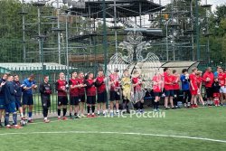 Курсанты Академии приняли участие в товарищеском турнире «Кубок ВДНХ» по футболу