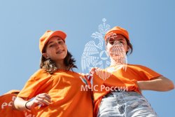 Личный состав Академии продолжает проводить открытые уроки во Всероссийском детском центре "Орленок"