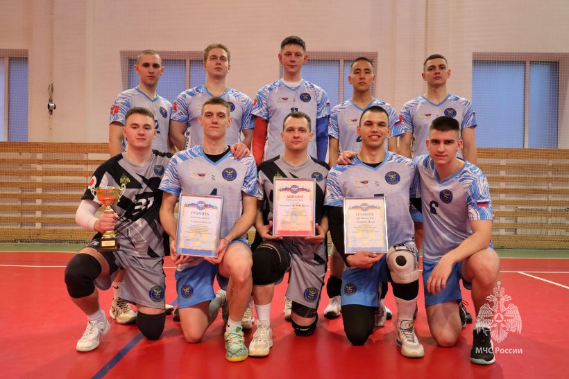  Сборная команда Академии одержала победу в турнире по волейболу