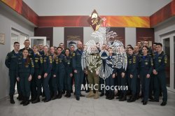 Личный состав Академии встретился с руководителем Республиканского поискового объединения «Донбасс», военным историком и боевым офицером Александром Мальцевым