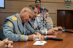 В Академии Государственной противопожарной службы МЧС России прошло гашение юбилейного конверта