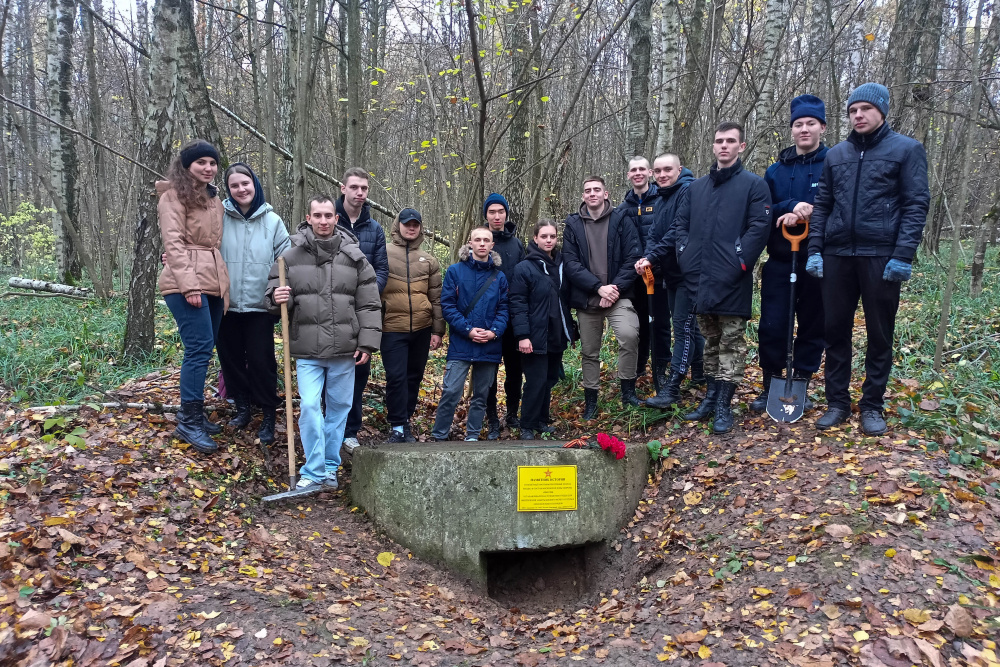  Поисковики Академии продолжают работу в рамках проекта «Московские рубежи»