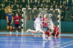 В северной столице стартовали соревнования по мини-футболу среди вузов МЧС России