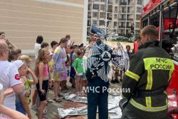 Курсанты провели открытый урок в городе-курорте Геленджик