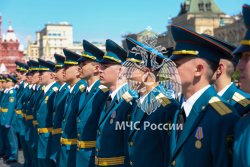 На Красной площади состоялся выпуск молодых специалистов