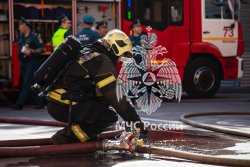 В Академии прошли пожарно-тактические учения