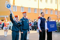 В Академии прошла торжественная линейка, посвященная Дню знаний