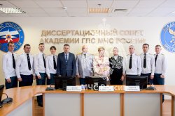 В Академии ГПС МЧС России состоялся выпуск адъюнктов очной формы обучения