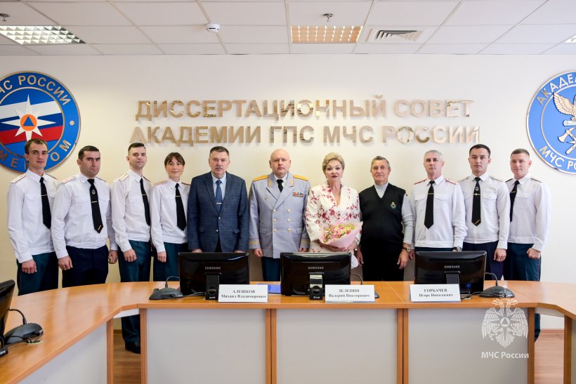 В Академии ГПС МЧС России состоялся выпуск адъюнктов очной формы обучения