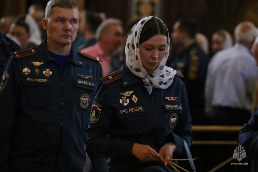 Личный состав Академии принял участие в благодарственном молебне