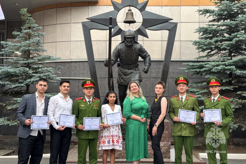 В Академии состоялся выпуск слушателей Института подготовки иностранных граждан