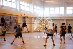 В Академии в рамках Спартакиады завершились соревнования по волейболу, приуроченные к 90-летию вуза