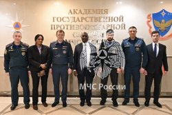 В Академии обсудили вопросы обучения представителей Центральноафриканской Республики