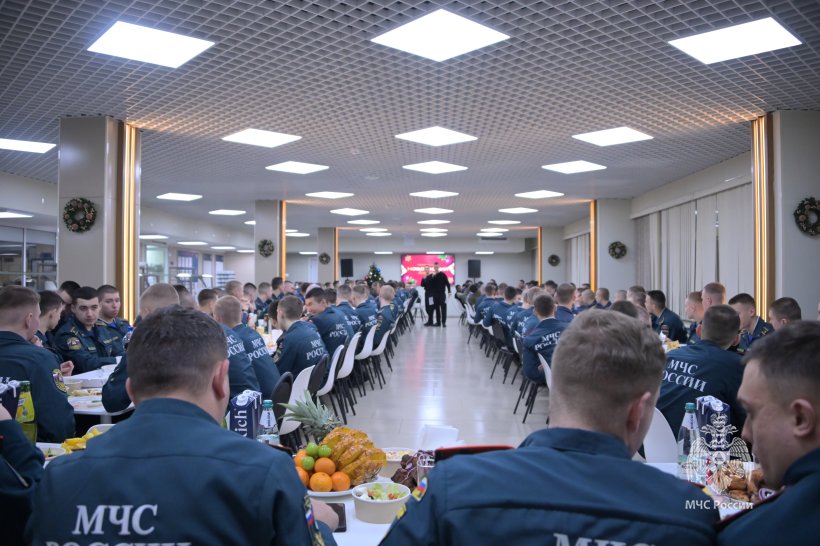 Курсанты Академии встретили Новый год
